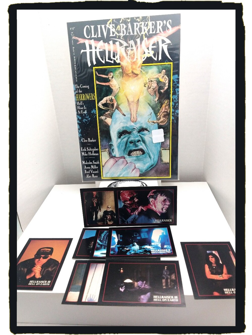 Epic Comics 'Clive Barker's HELLRAISER' Book #18 + 10 Cards ☠️Mature Readers☠️